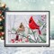 Cardinal Birds Diamond Painting Kit for Adults – DIY Winter Gem Art for Beginners, Home Wall Decor, 16x12 Inch, Perfect Gift for Kids